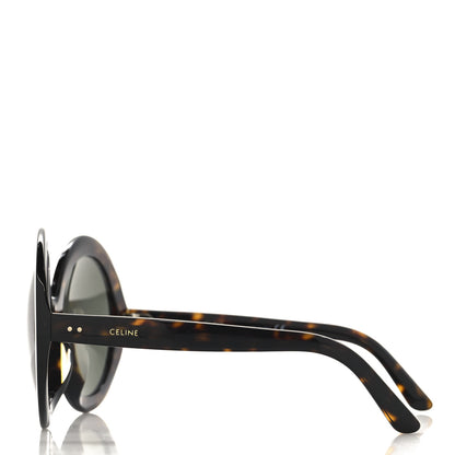 Celine Round Sunglasses CL 40081U Tortoise 3 of 7