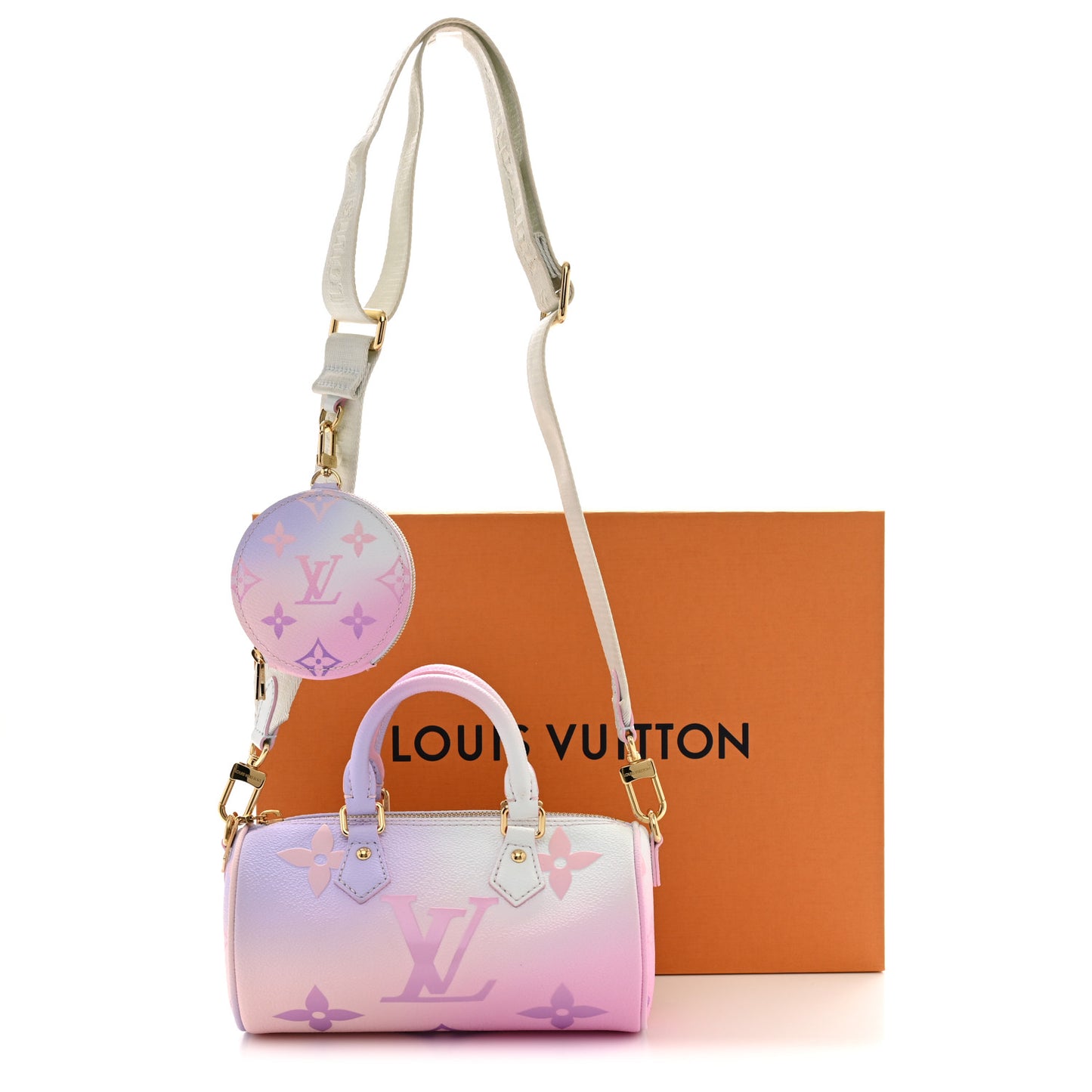 Monogram Giant Spring In The City Papillon BB Sunrise Pastel
