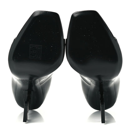Saint Laurent Patent Calfskin Opyum 110 Sandals 41 Black 7 of 11