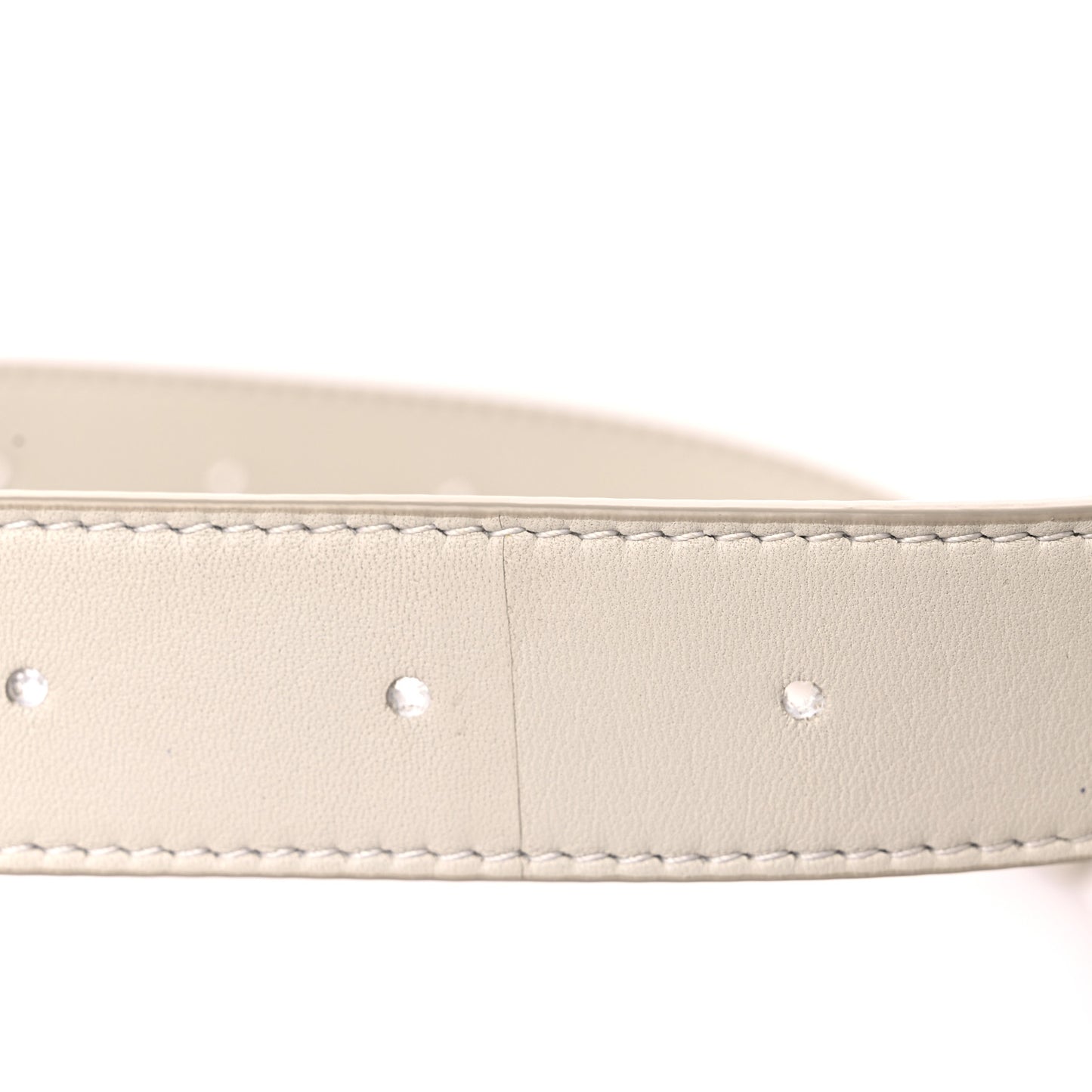 Nappa Intrecciato Belt Bag White