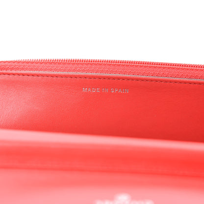 Chanel Caviar Timeless CC Wallet On Chain WOC Light Red 9 of 11