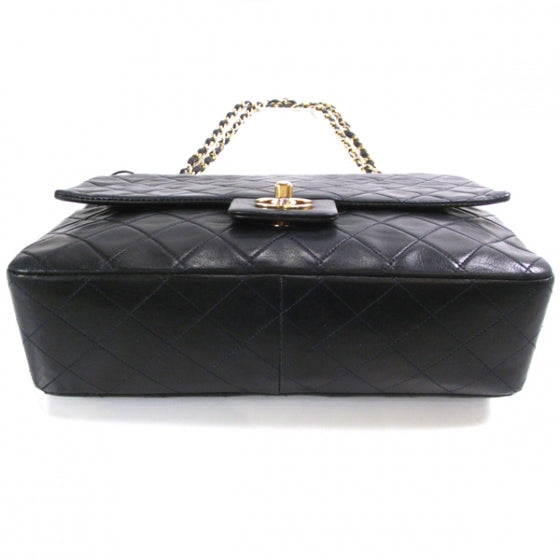 Chanel Quilted Lambskin Flap Navy 4 of 14