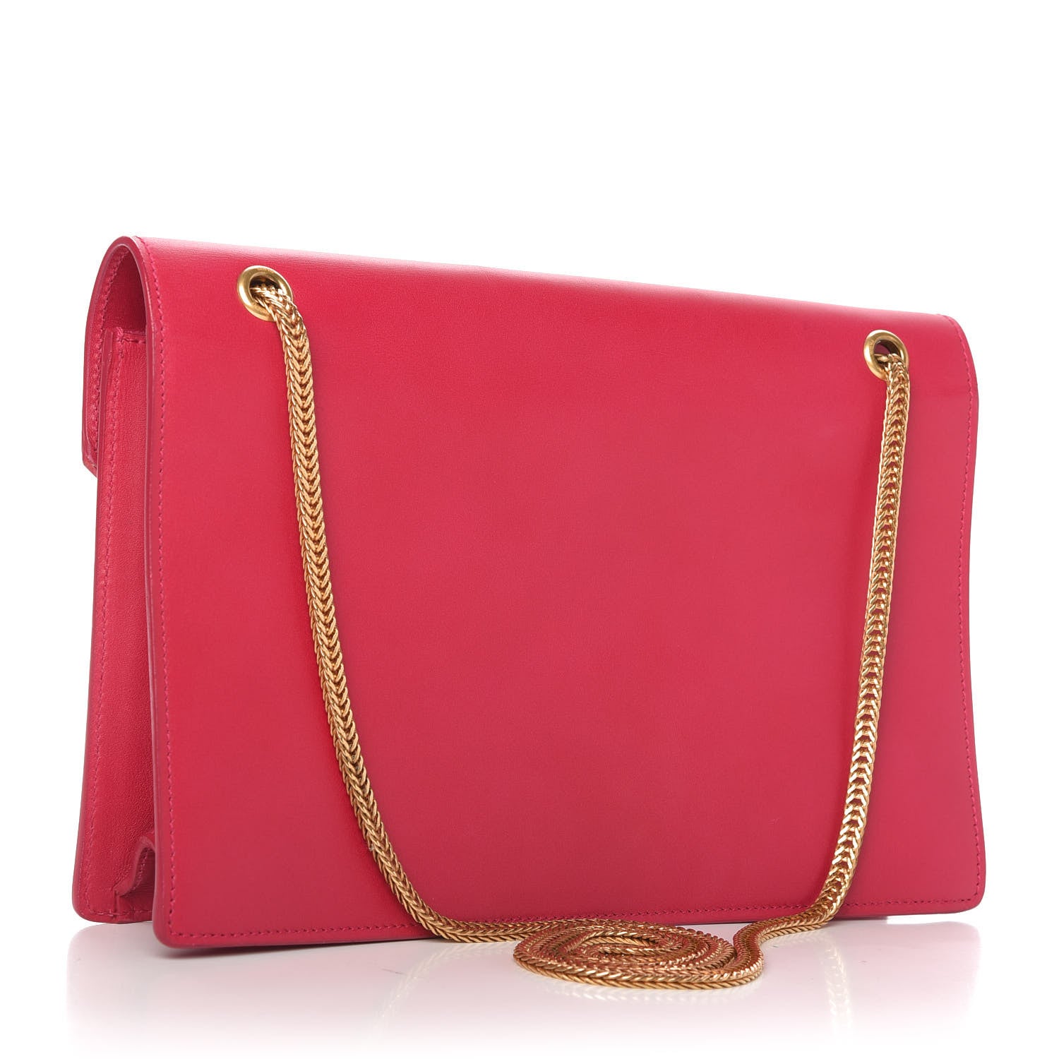 Saint Laurent Calfskin Medium Classic Betty Fuchsia 3 of 10