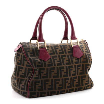 Fendi Zucca Medium Chef Boston Fuchsia 2 of 9