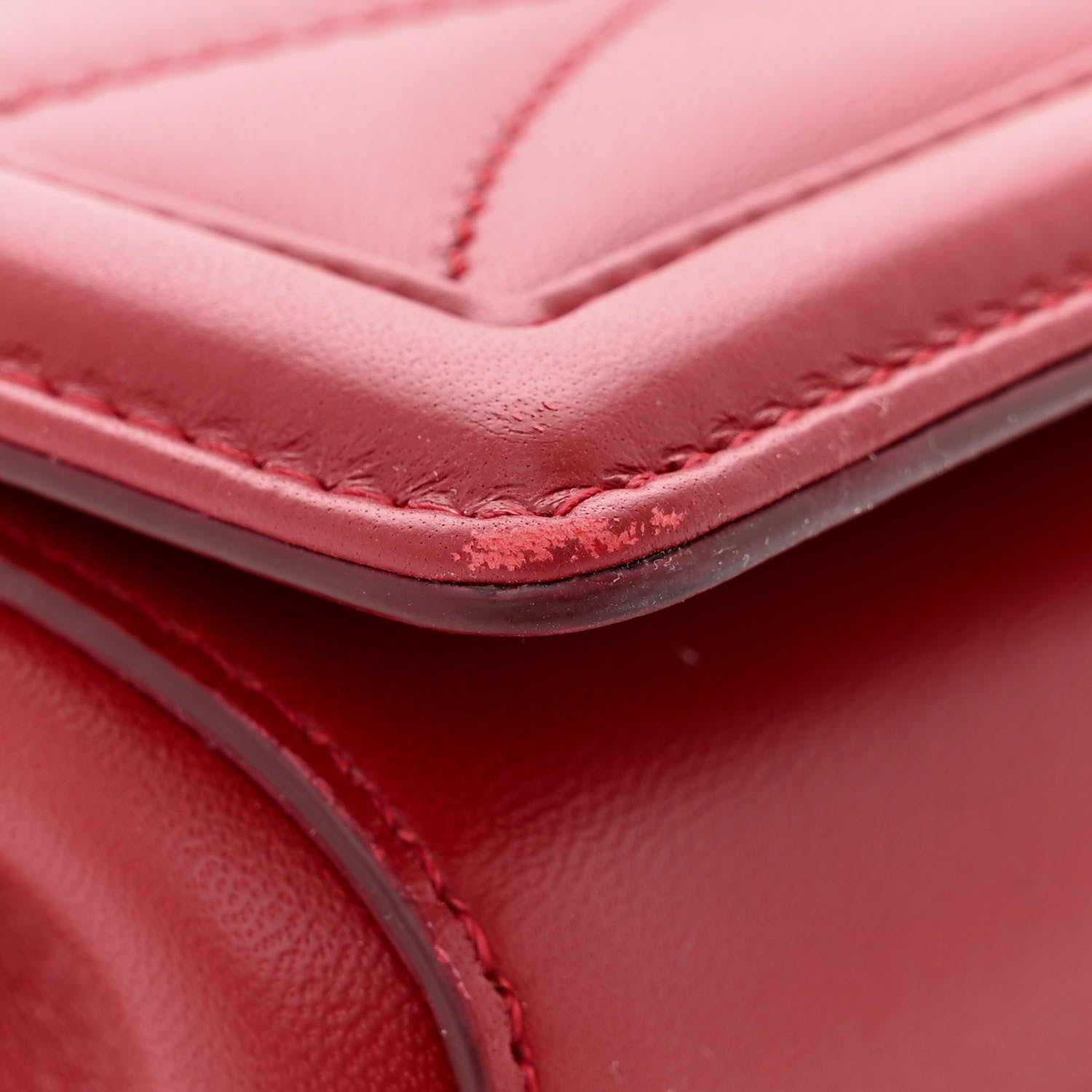 Dolce & Gabbana DOLCE &amp; GABBANA Calfskin Medium Devotion Crossbody Bag Red 10 of 10