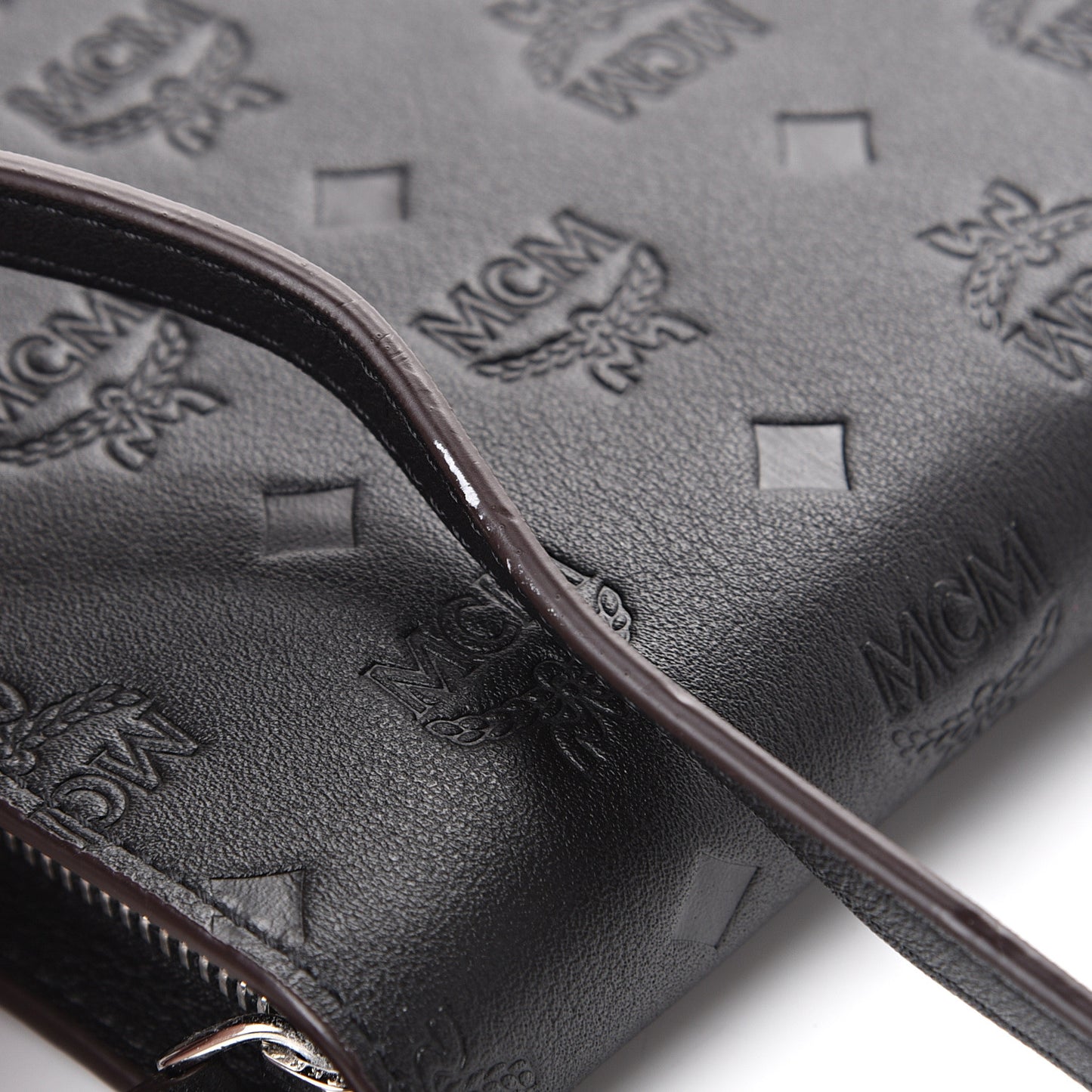 Calfskin Ottomar Monogram Multi-Function Lanyard Black