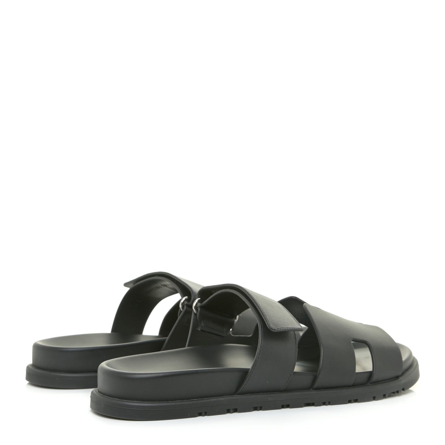 Calfskin Womens Chypre Sandals 42 Black