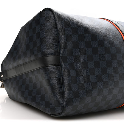 Louis Vuitton Damier Cobalt Race Keepall Bandouliere 55 8 of 9