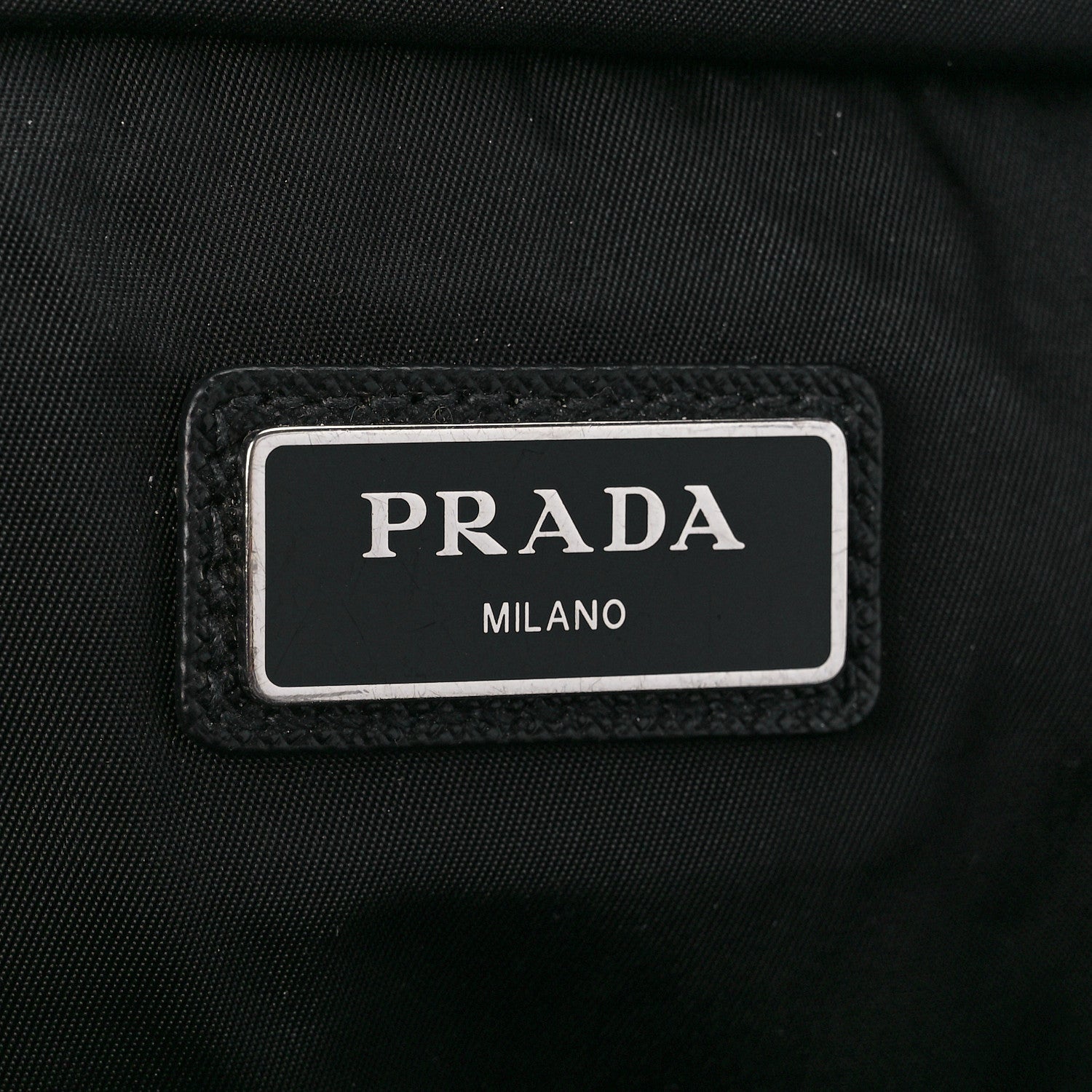 Prada Tessuto Nylon Montagna Belt Bag Black 6 of 11