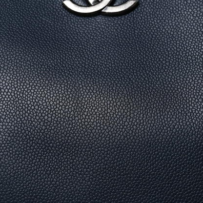 Chanel Caviar Large Shopping Tote Navy 8 of 22