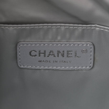 Chanel Lurex Knit Mini Pluto Glitter Backpack Grey 8 of 9