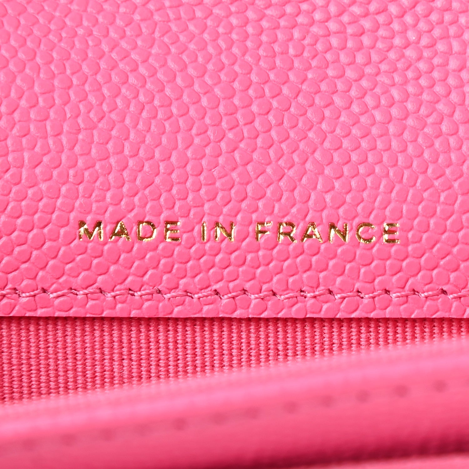 Chanel Caviar Quilted Flap Card Holder Wallet Pink 7 of 9