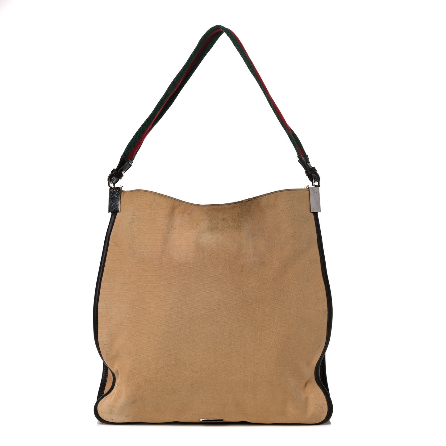 Canvas Web Hobo Beige