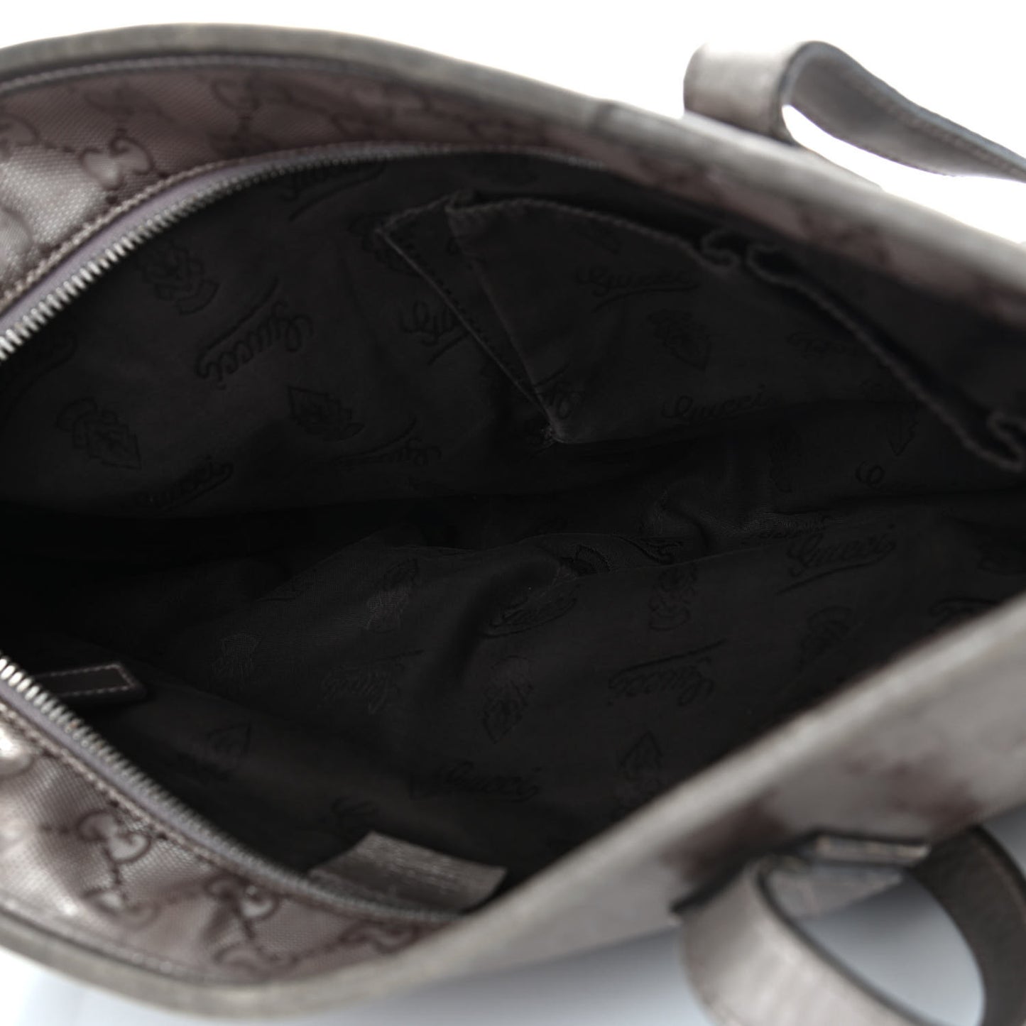 Imprime Monogram Small Joy Tote Pewter