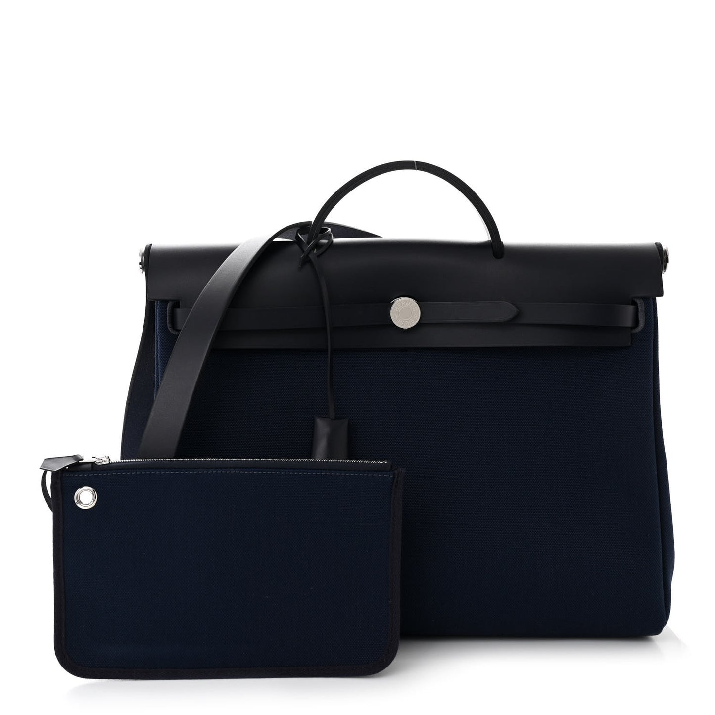 Military Toile Vache Hunter Herbag Zip 39 MM Bleu Saphir Blue Indigo