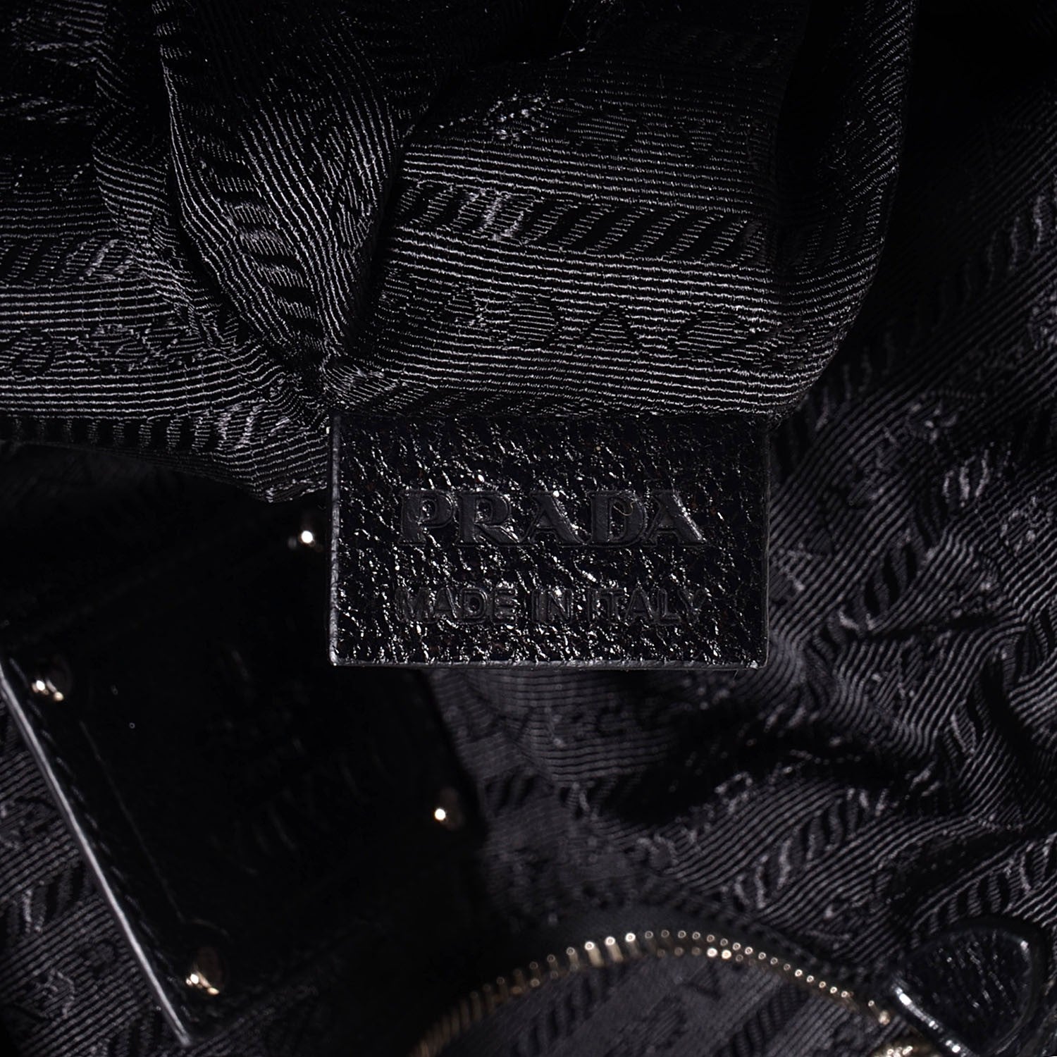 Prada Cervo Lux Tote Nero Black 10 of 10