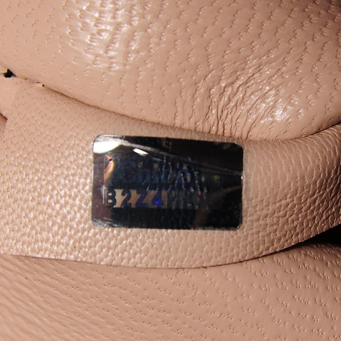 Grained Lambskin Large Charlotte Tote Black