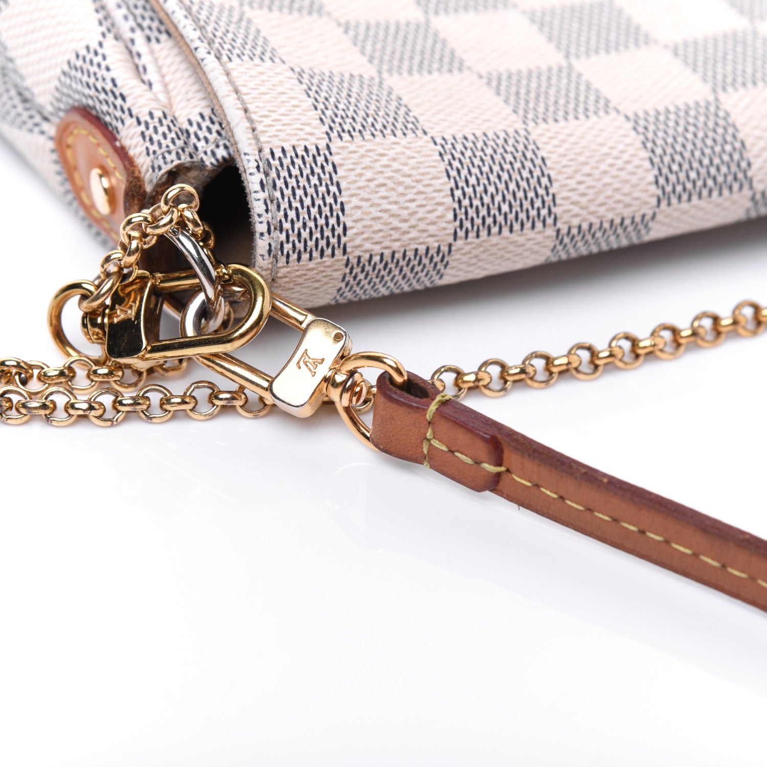 Louis Vuitton Damier Azur Favorite MM 25 of 26