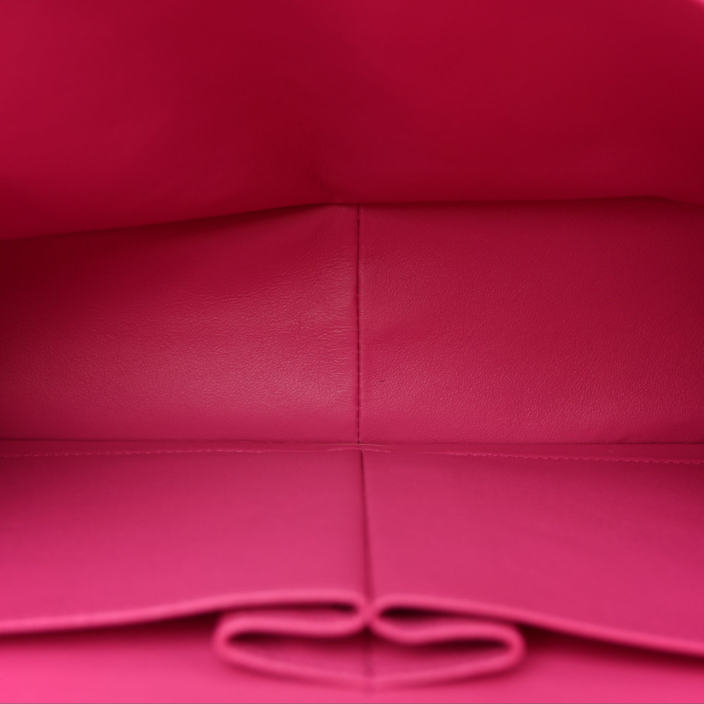 Iridescent Caviar Quilted Jumbo Double Flap Pink