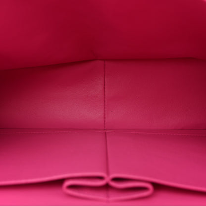Chanel Iridescent Caviar Quilted Jumbo Double Flap Pink 8 of 19