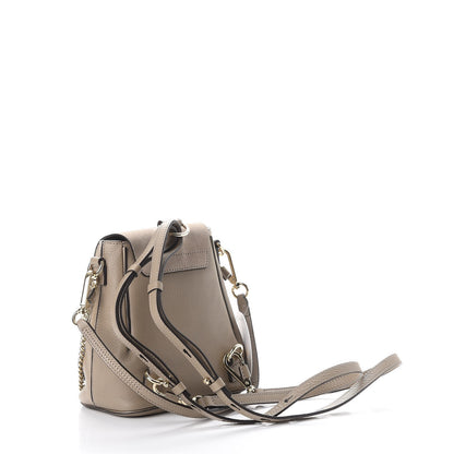 Chloe Suede Calfskin Mini Faye Backpack Motty Grey 4 of 8