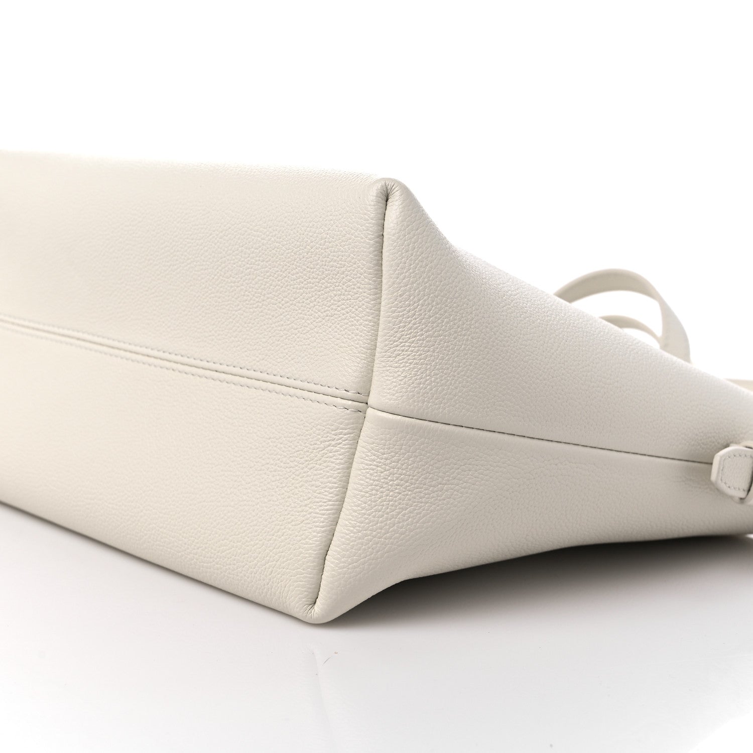 Tom Ford Grained Calfskin Mini TF East West Tote White 9 of 9
