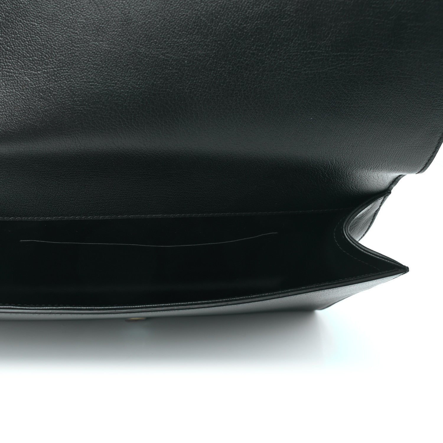 Saint Laurent Chevre Large Belle De Jour Clutch Black 4 of 5