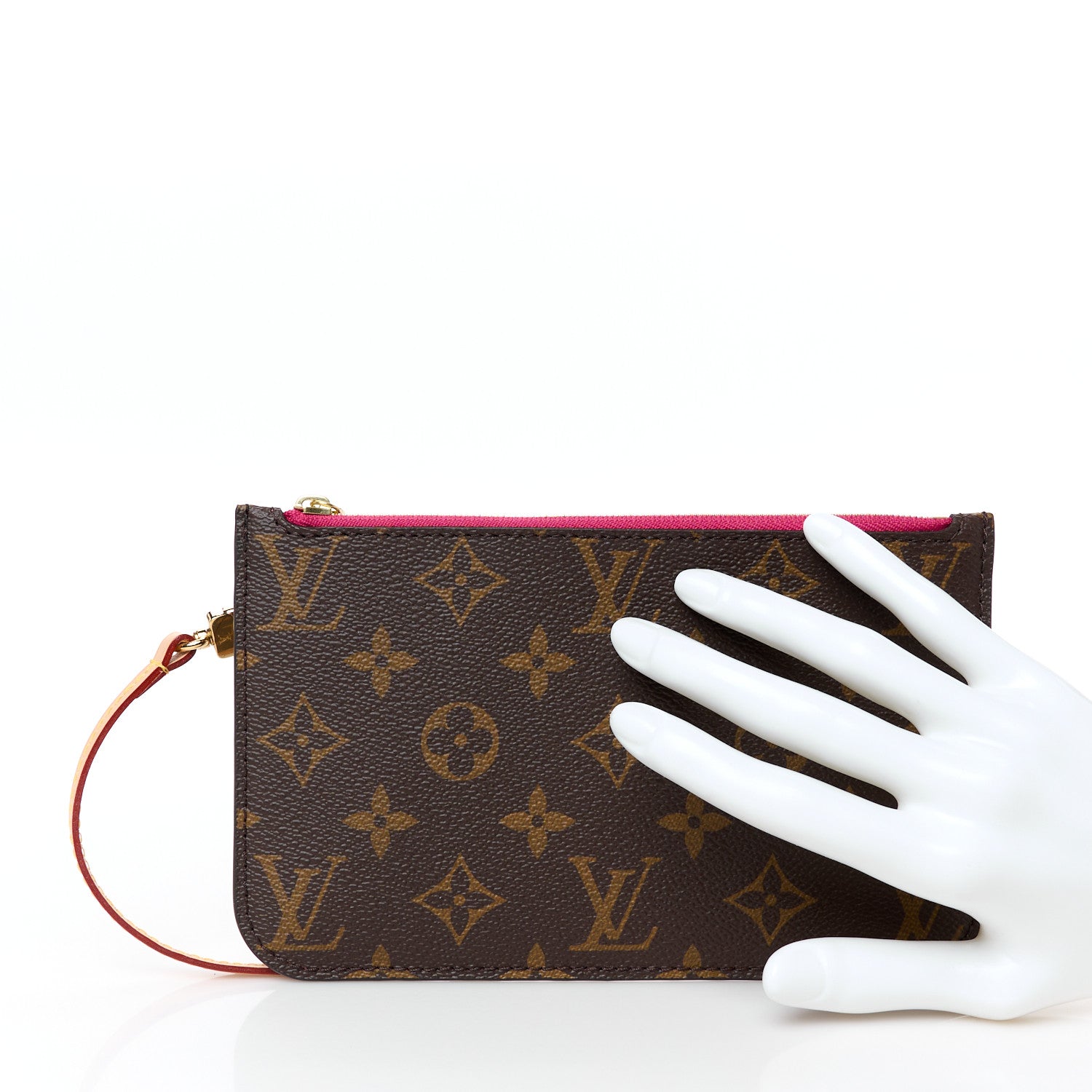 Louis Vuitton Monogram Neverfull PM Pochette Pivoine 2 of 7
