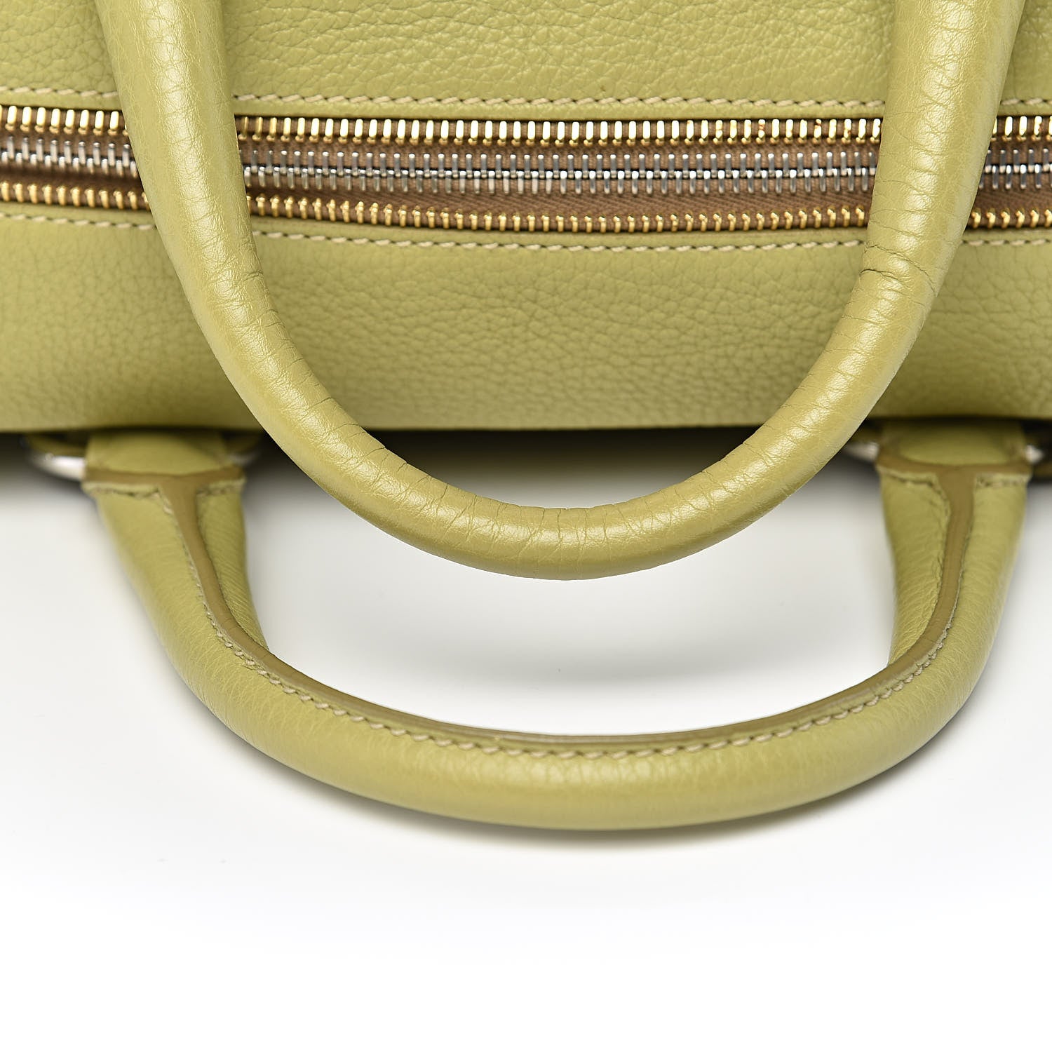 Prada Vitello Daino Satchel Cedro 9 of 13