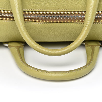Prada Vitello Daino Satchel Cedro 9 of 13