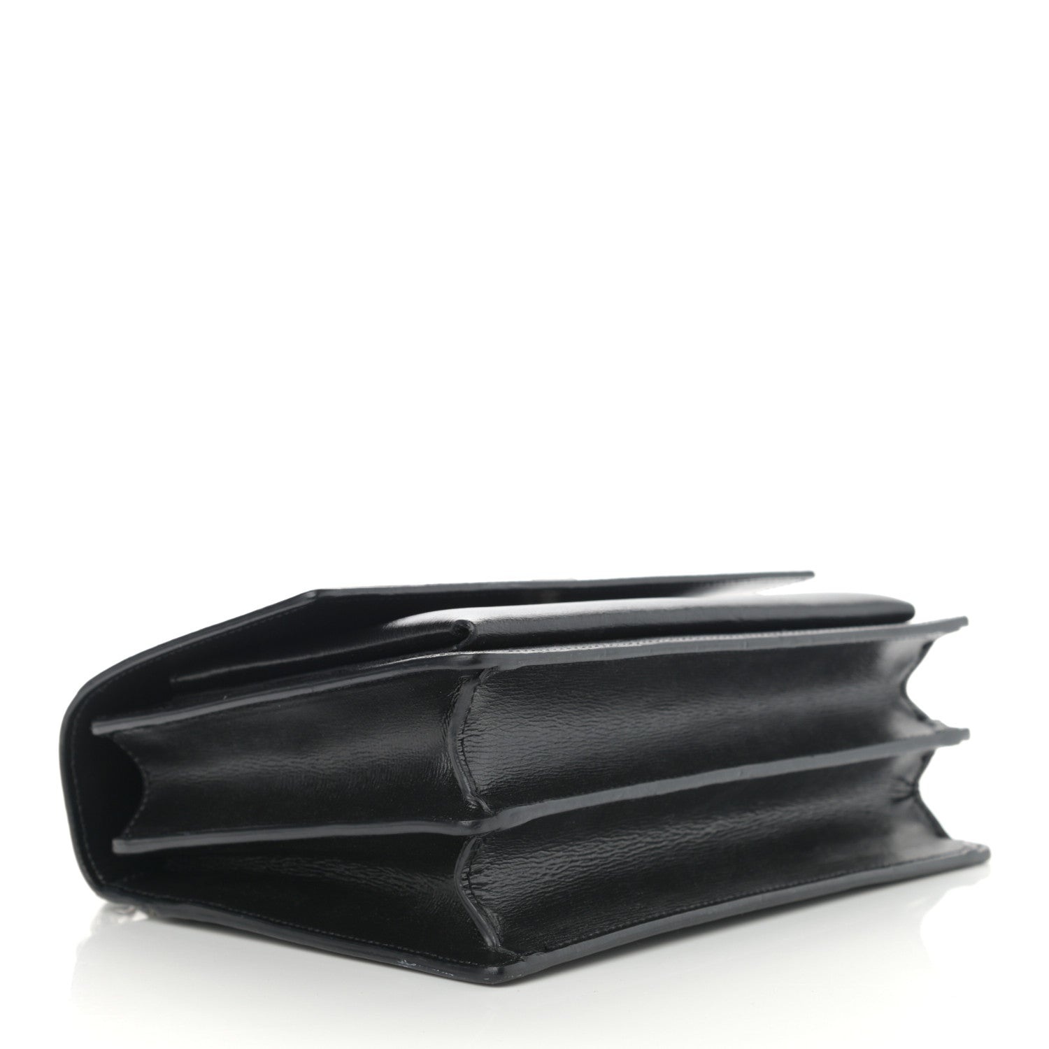 Saint Laurent Calfskin Medium Monogram Sunset Black 4 of 12