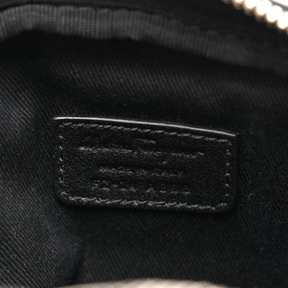 Salvatore Ferragamo Gancini Monogram Calfskin Multi-Pouch Travel Belt Bag Black Grey 6 of 10
