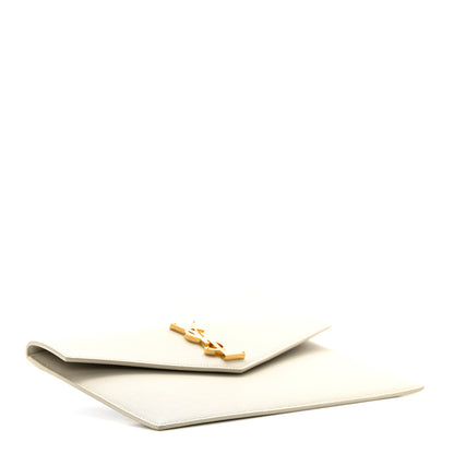 Saint Laurent Grain De Poudre Uptown Pouch Crema Soft 4 of 8