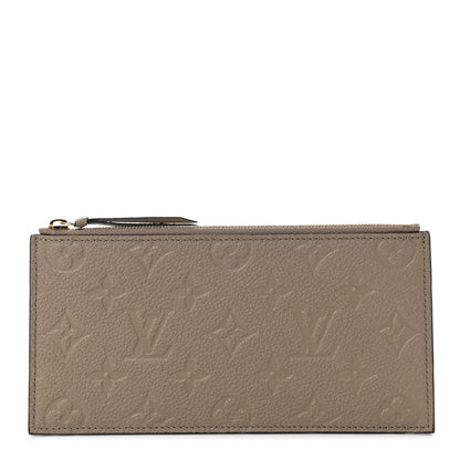 Louis Vuitton Empreinte Felicie Chain Wallet Zippered Insert Tourterelle 1 of 6