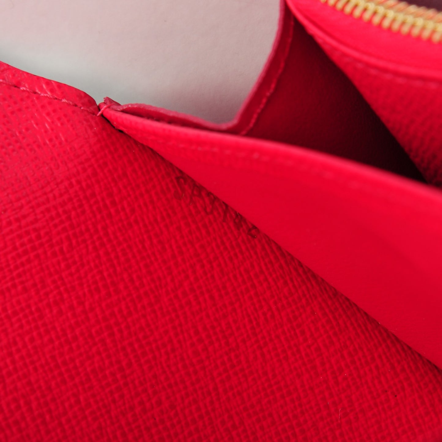 Monogram My LV Heritage Sarah Wallet Fuchsia Orange