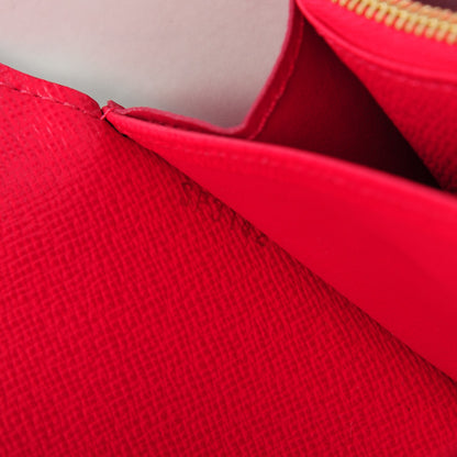 Louis Vuitton Monogram My LV Heritage Sarah Wallet Fuchsia Orange 7 of 7