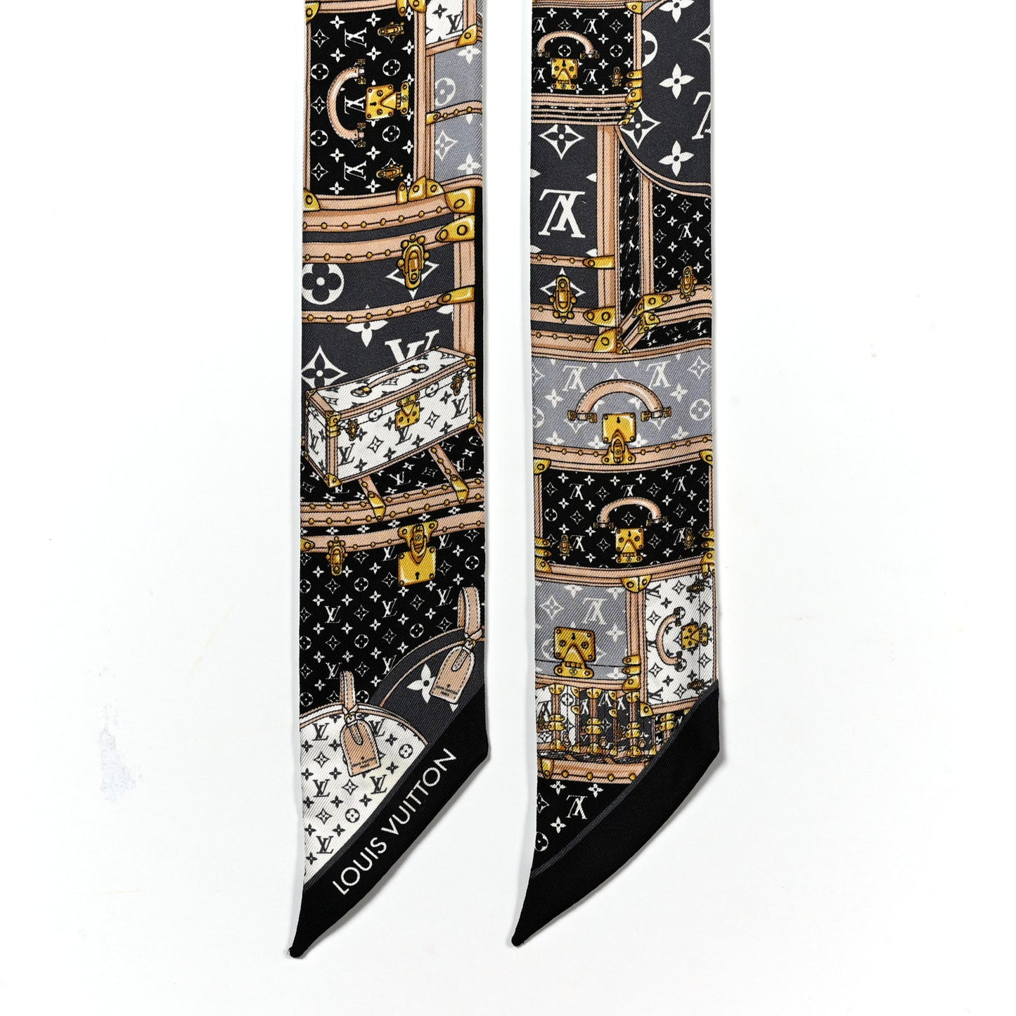 Silk Monogram Let's Go BB Bandeau Black