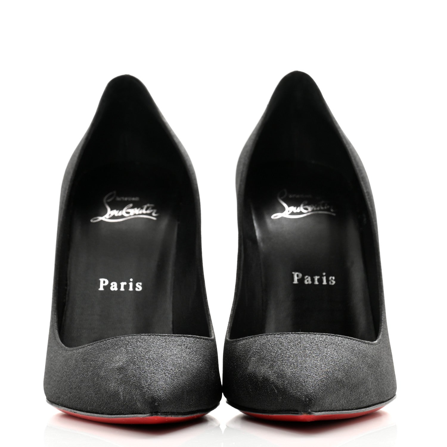 Christian Louboutin Glitter So Kate 120 Pumps 37.5 Black 2 of 10