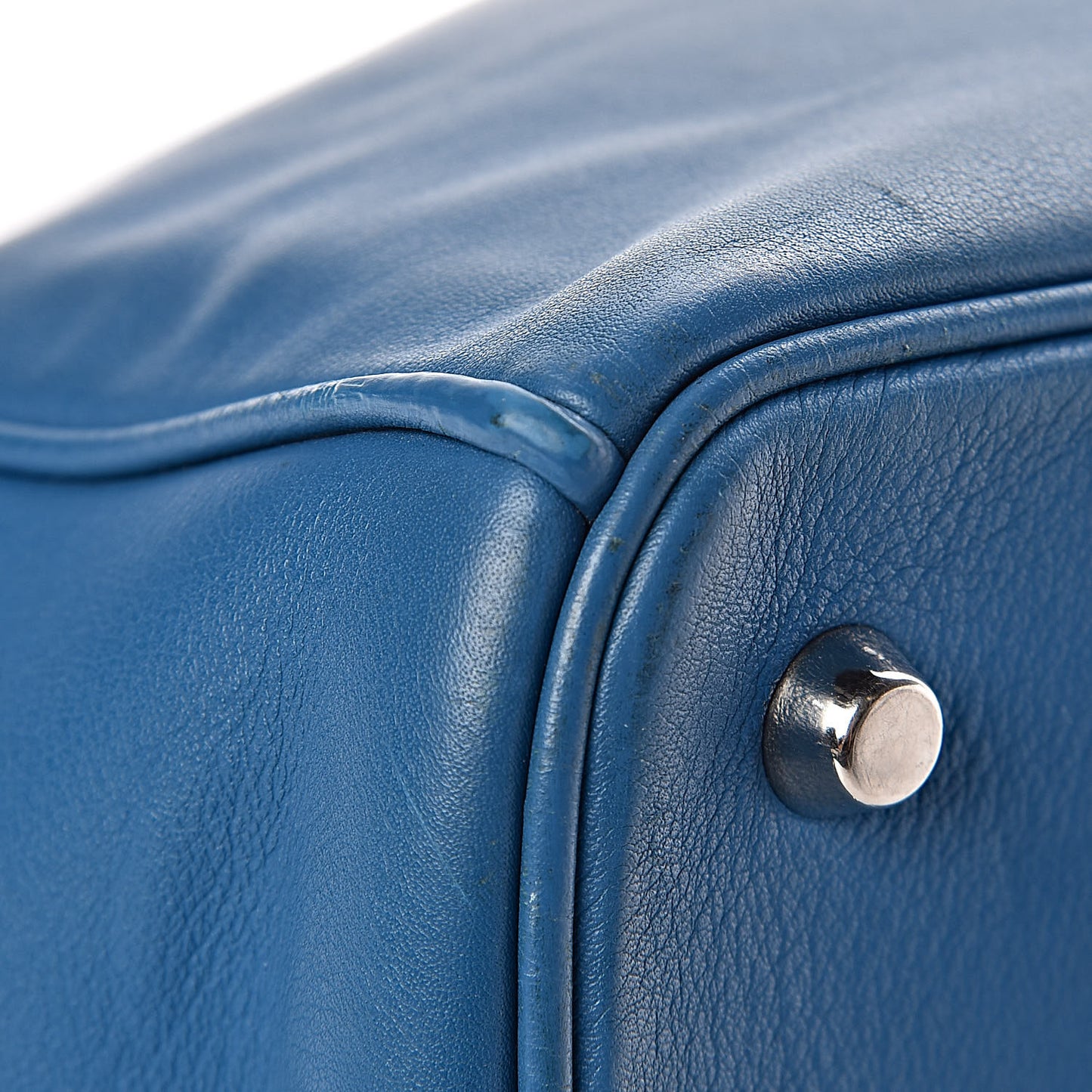 Smooth Calfskin Large Diorissimo Tote Blue