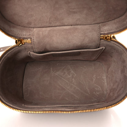 Christian Dior Lambskin Cannage Small Diortravel Vanity Case Warm Taupe 5 of 8
