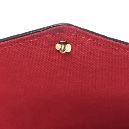 Louis Vuitton Empreinte Pochette Felicie Chain Wallet Scarlet 8 of 19