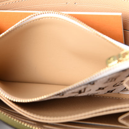 Louis Vuitton Monogram Giant Zippy Wallet Kaki White 8 of 8