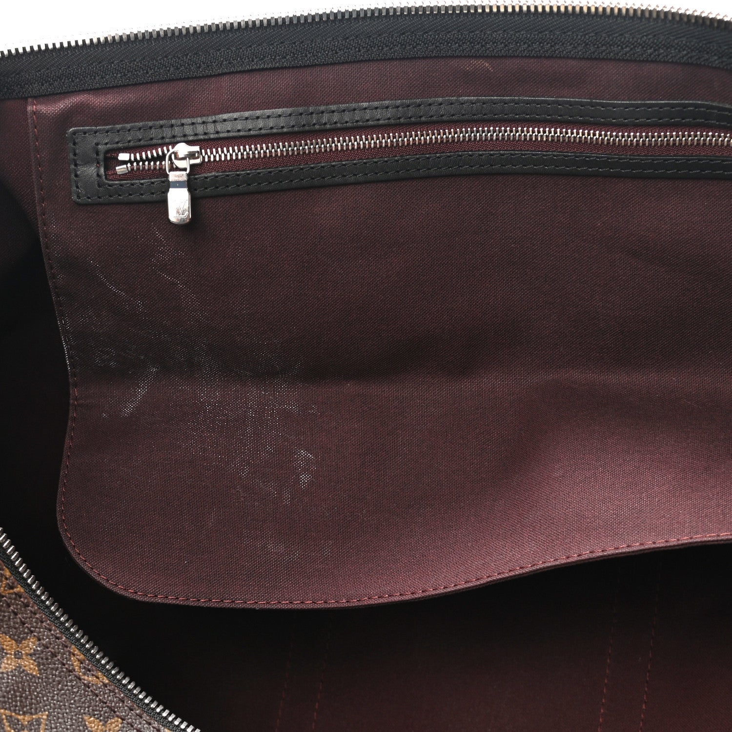 Louis Vuitton Monogram Macassar Keepall Bandouliere 55 11 of 11