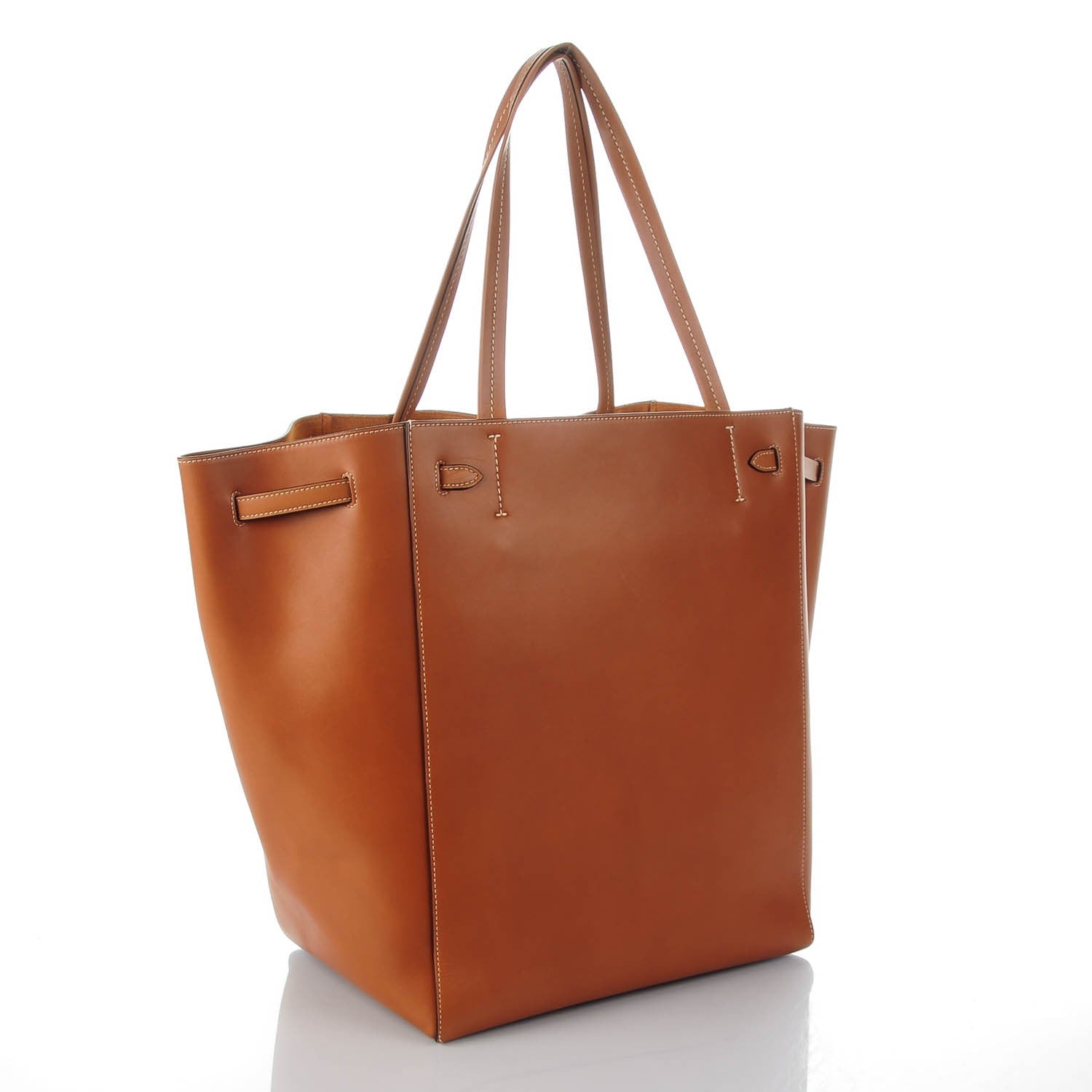 Celine Natural Calfskin Medium Cabas Phantom Tan 3 of 8