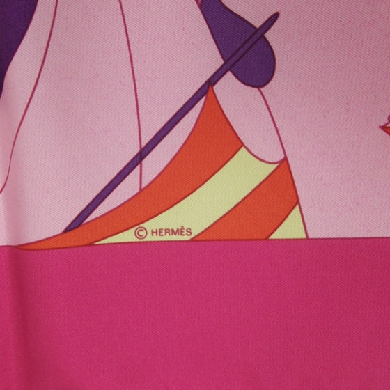 Silk Les Folies Du Ciel Scarf 90