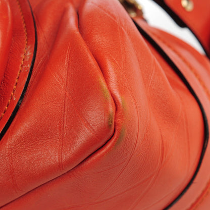 Chloe Calfskin Diamond Embossed Medium Paraty Red 4 of 18
