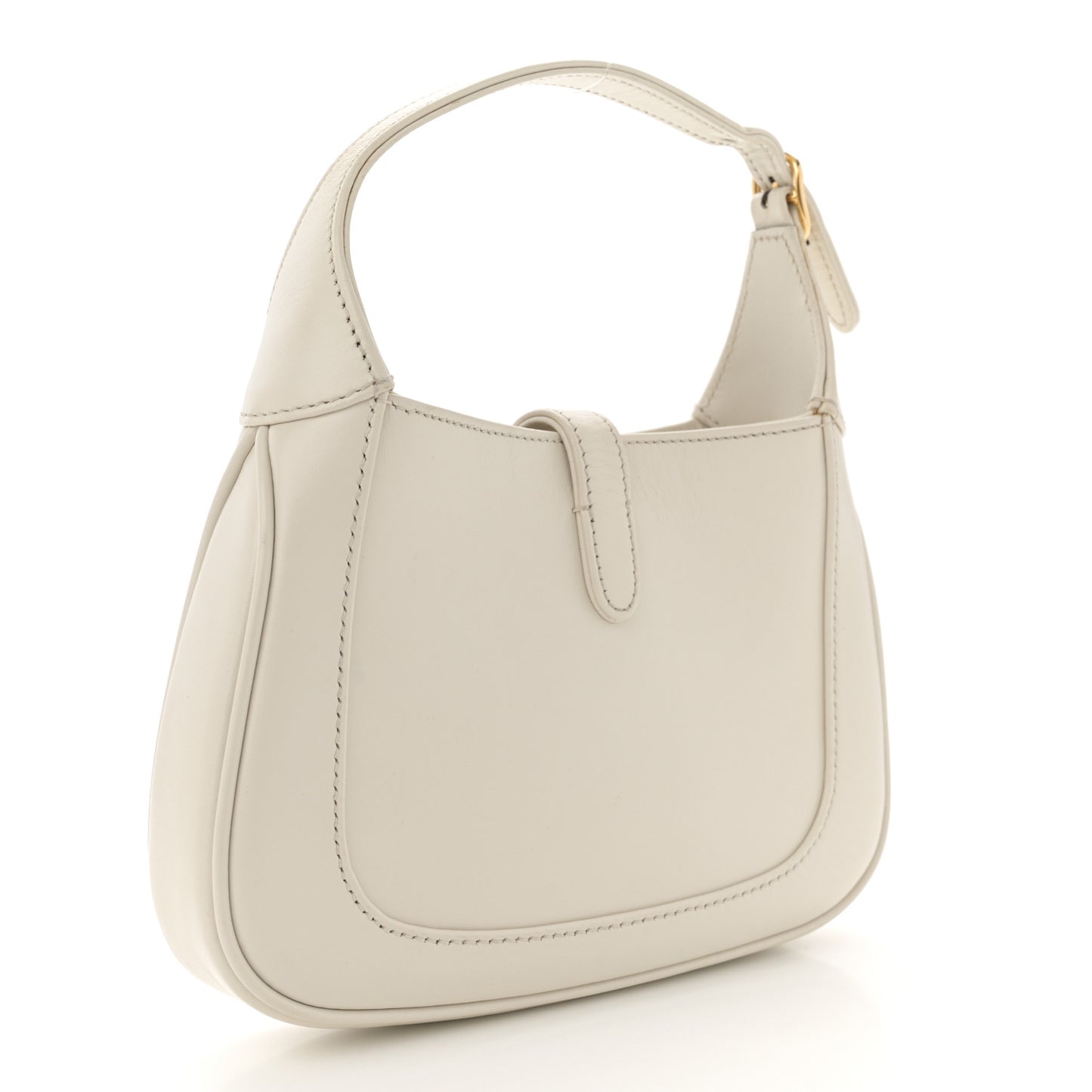 Boarded Dyana Lux Calfskin Mini Jackie 1961 Hobo Mystic White