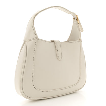 Gucci Boarded Dyana Lux Calfskin Mini Jackie 1961 Hobo Mystic White 3 of 13