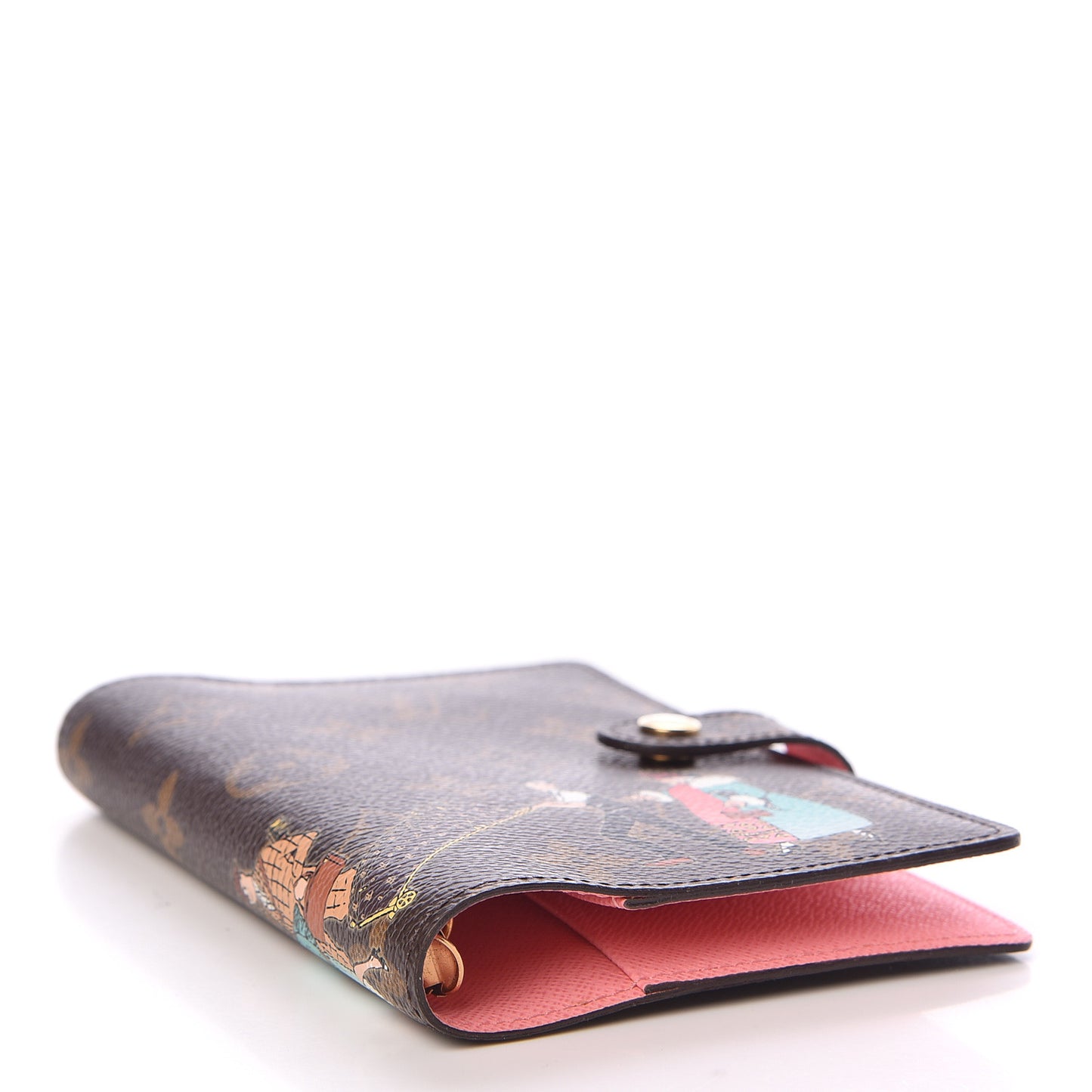 Monogram Illustre Small Ring Agenda Rose