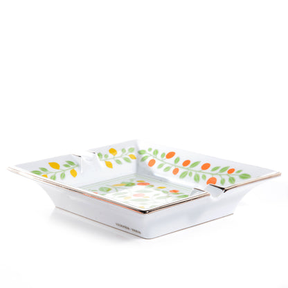 Hermes Printed Porcelain Fruit Tree Ashtray 2 of 6